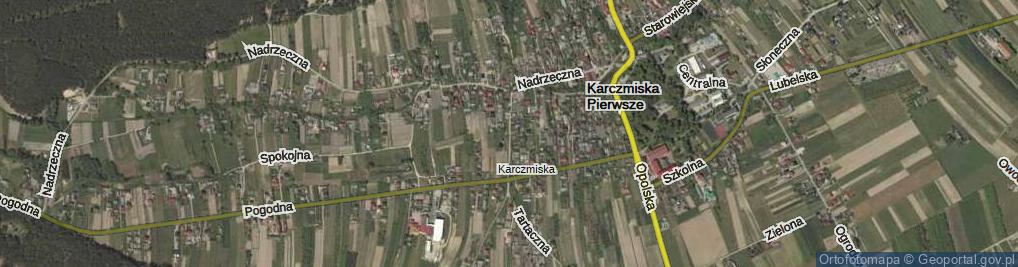 Zdjęcie satelitarne Kołowrót ul.